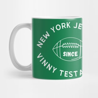 New York Jets Fan Since Vinny Testaverde Mug